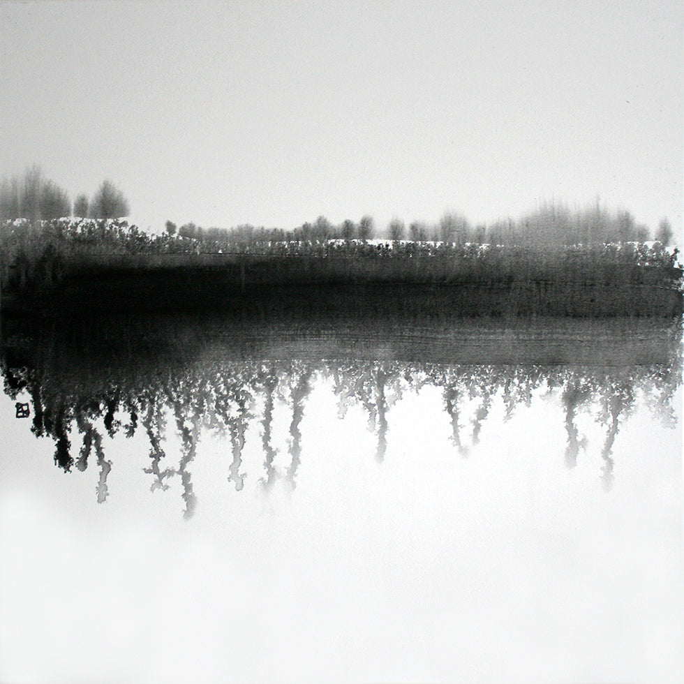 Winter Lake Poster