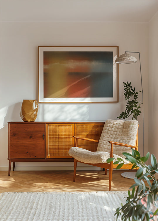 Burgeoning Surge Oil On Canvas Poster