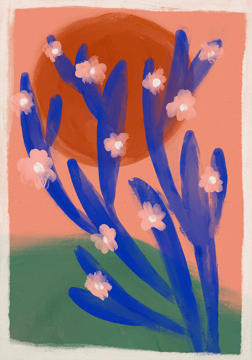 Blooming Dusk Poster