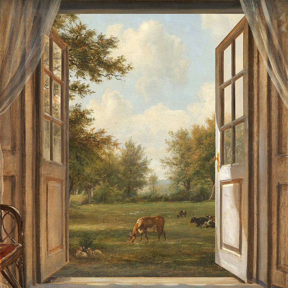 Landscape Near Hilversum Poster