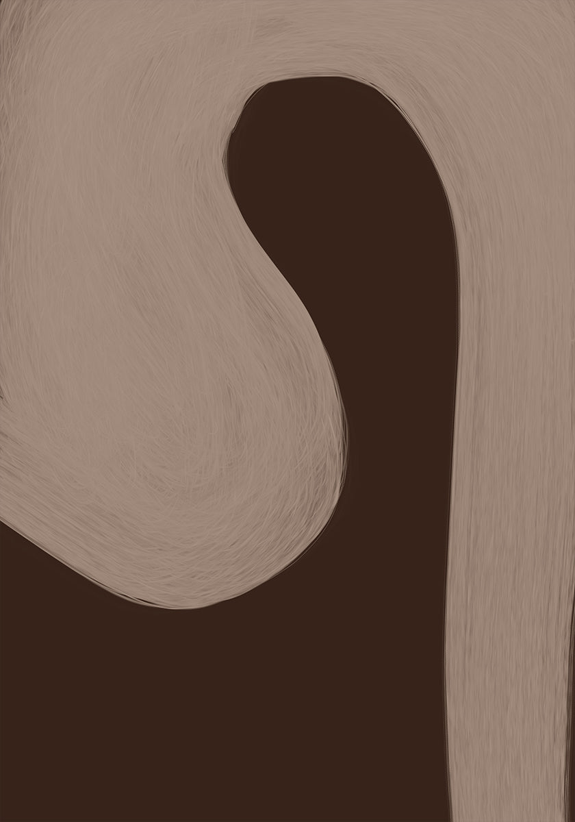 Colour Palette   Mocha Mousse   Iv  Poster