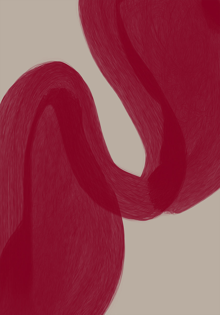 Colour Palette   Burgundy  2 Poster