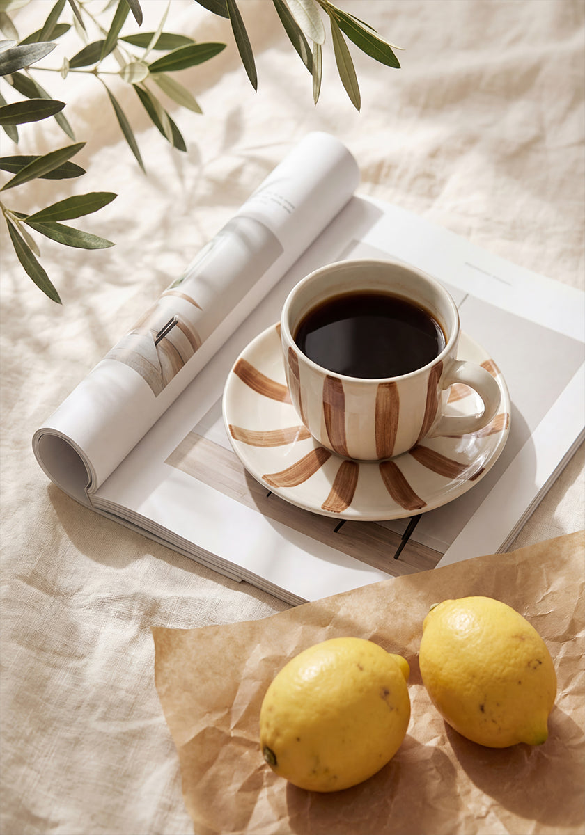 Coffee and Lemons Poster