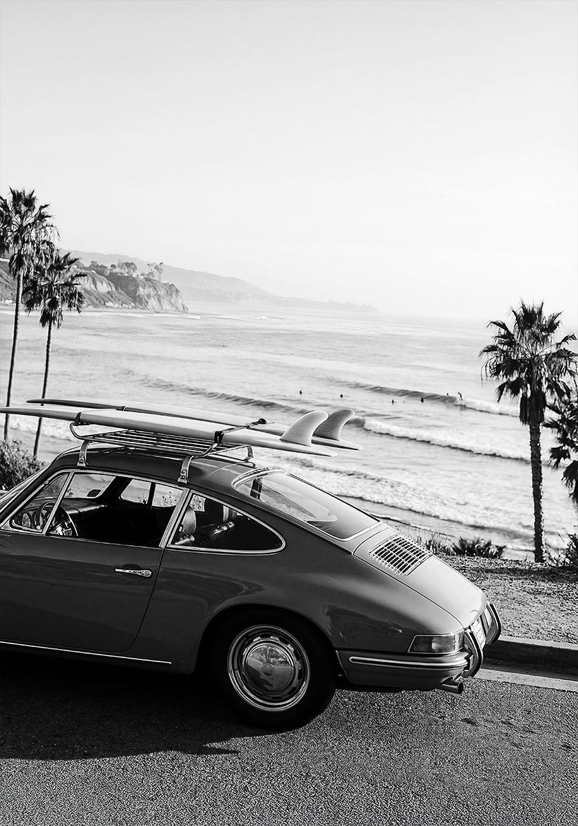 Posh Surfer Poster