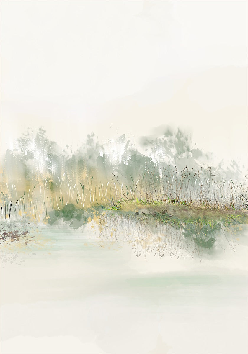 By the Water Poster