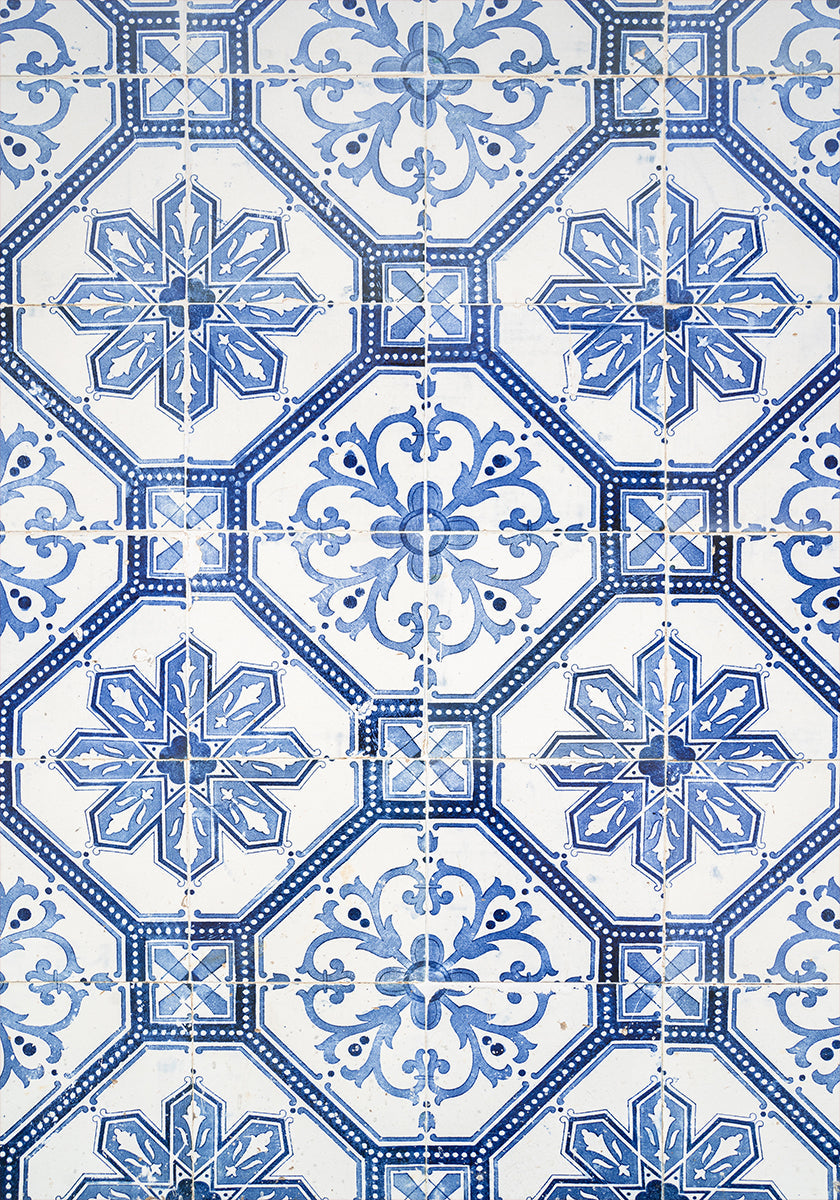 Portugese Azulejos Tiles Poster