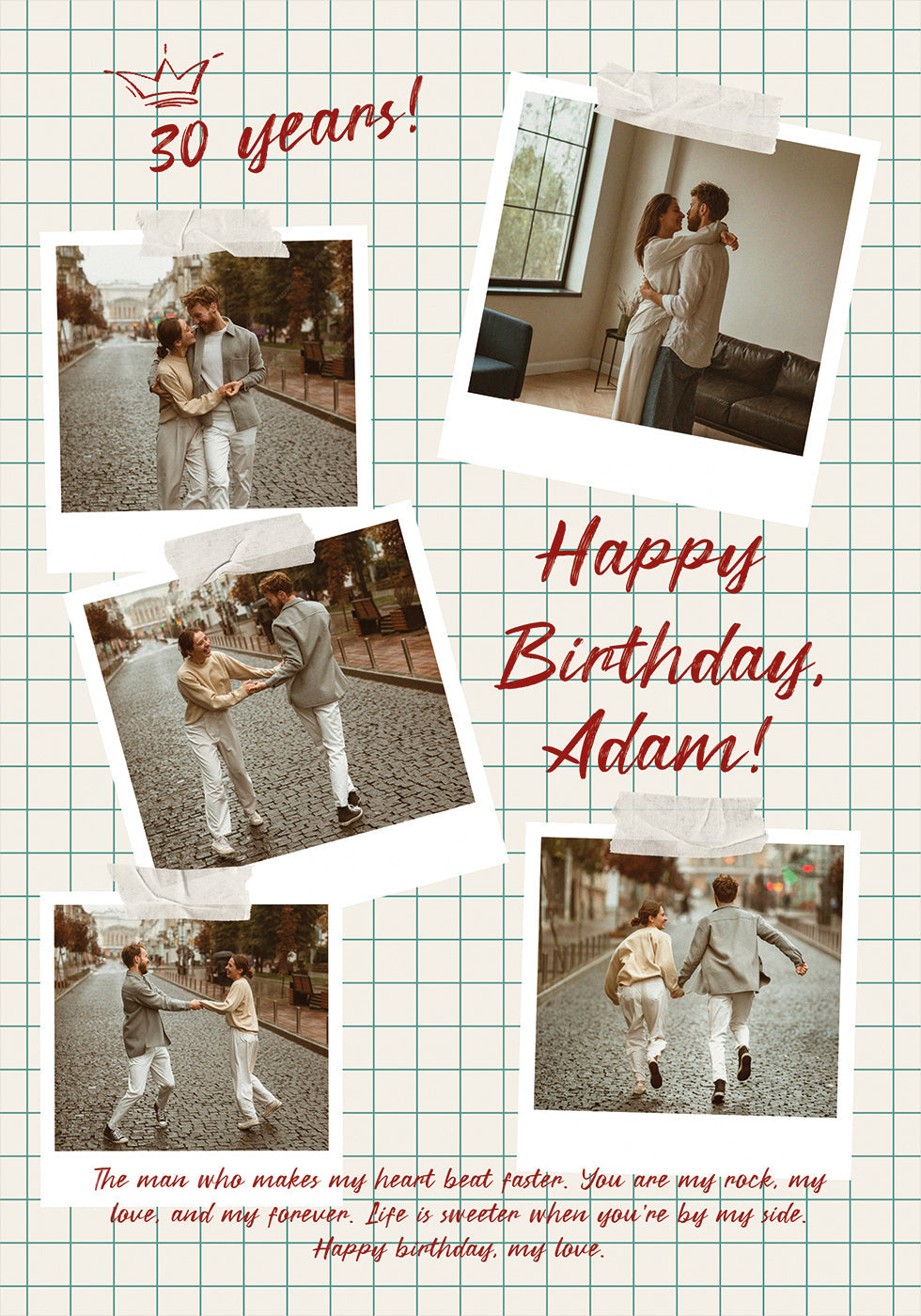 Happy Birthday Personal Poster