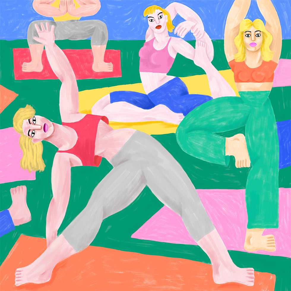 Cépé  Yoga Ga Poster