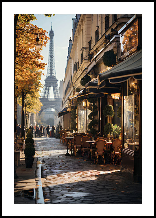 the eiffel tower towering over the city of paris