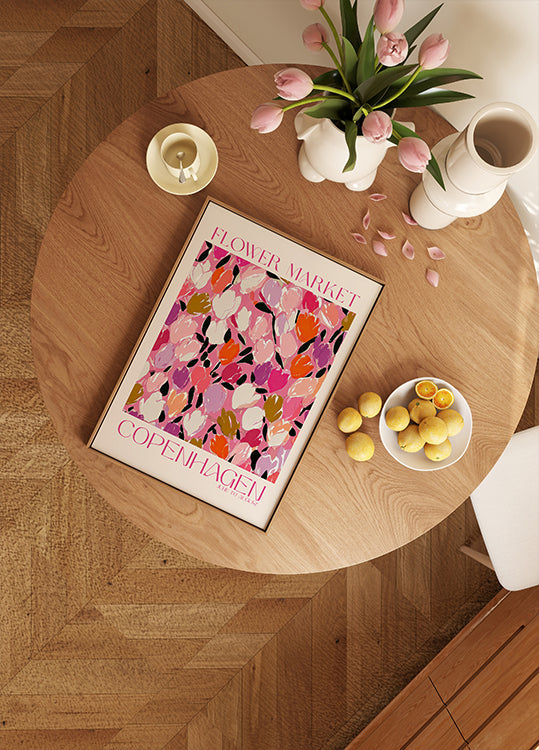 Flowermarket Poster