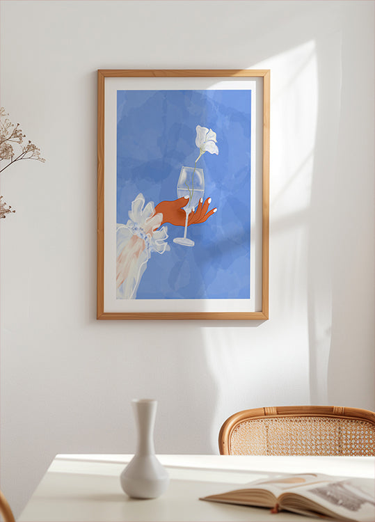 A Single Flower Poster