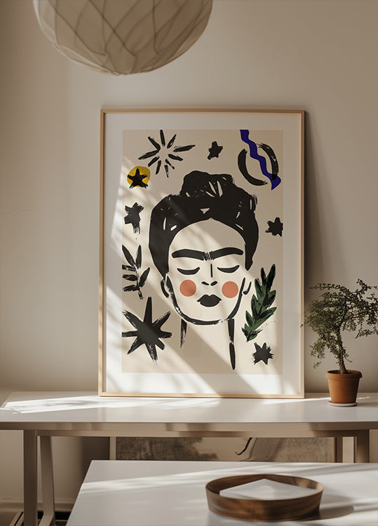 Dreamer's Portrait Poster