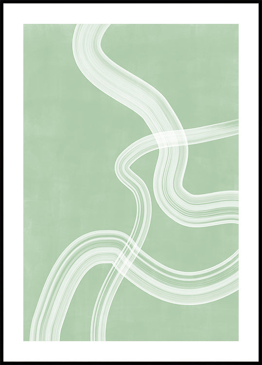 Minty Flow Poster