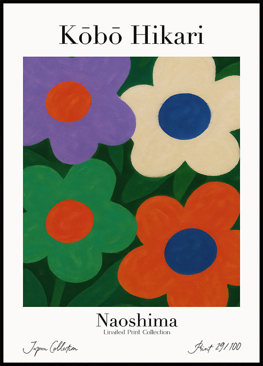 Floral Harmony Poster