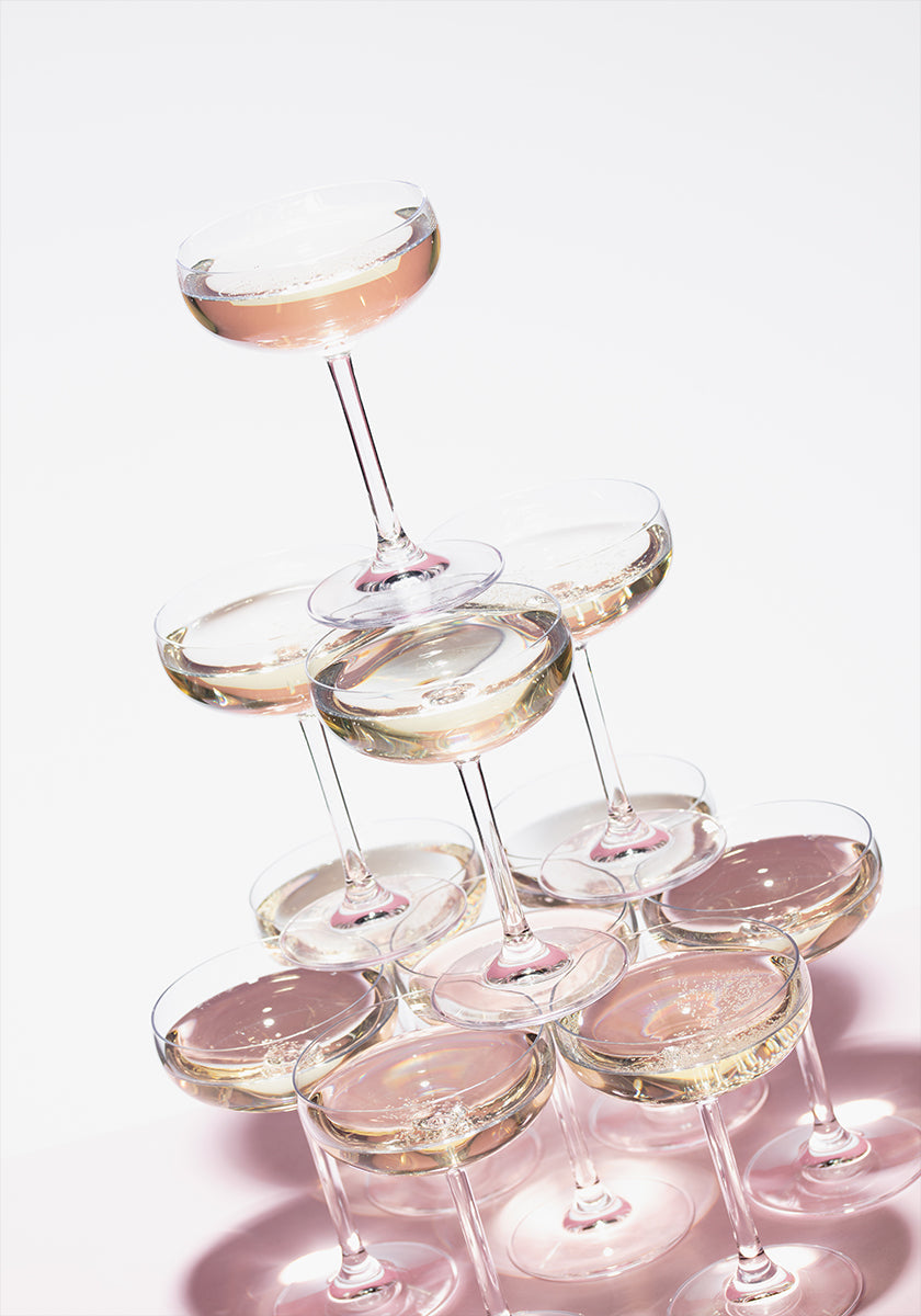 Champagne tower_1 Poster