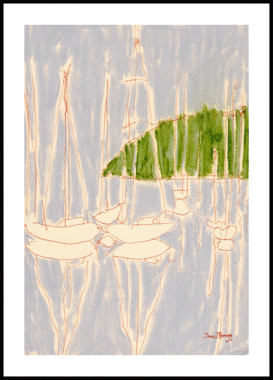 Cap Sante Reflections ii Poster