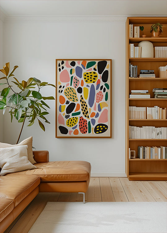 Colorful Chaos Poster