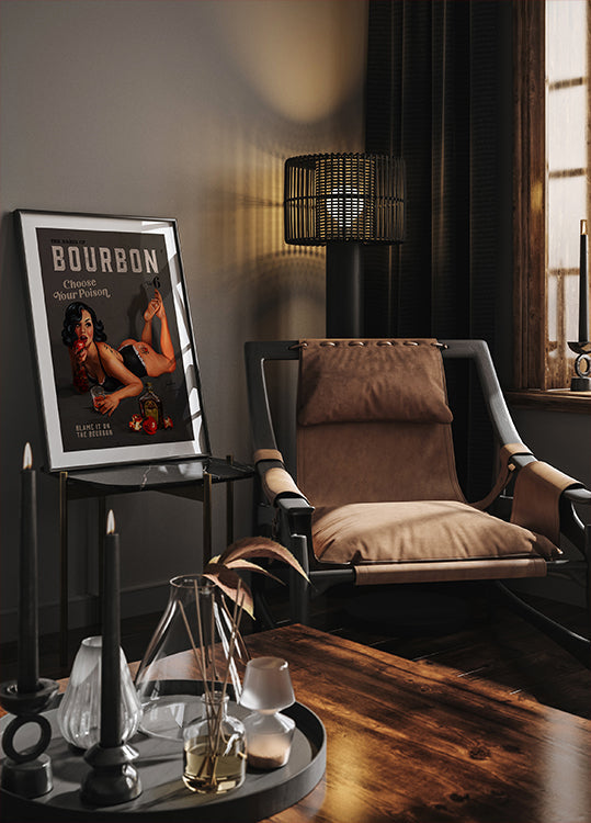 Babes of Bourbon Vol 6 Choose Your Poison Sexy Pinup Poster