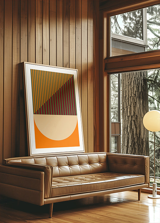 Geometric Spring Summer Poster
