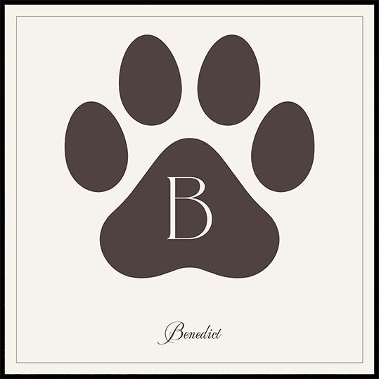 Dog's name Personal Poster
