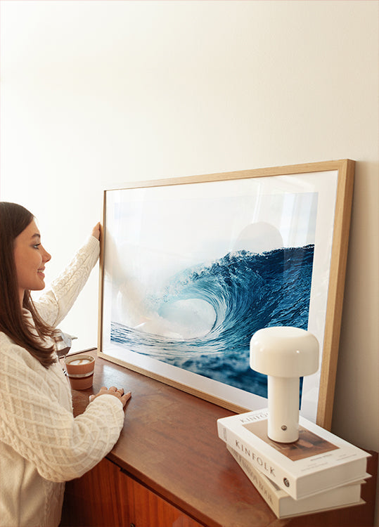 Blue Wave Poster