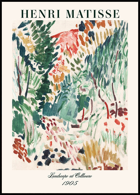 Henri Matisse - Landscape at Collioure Poster