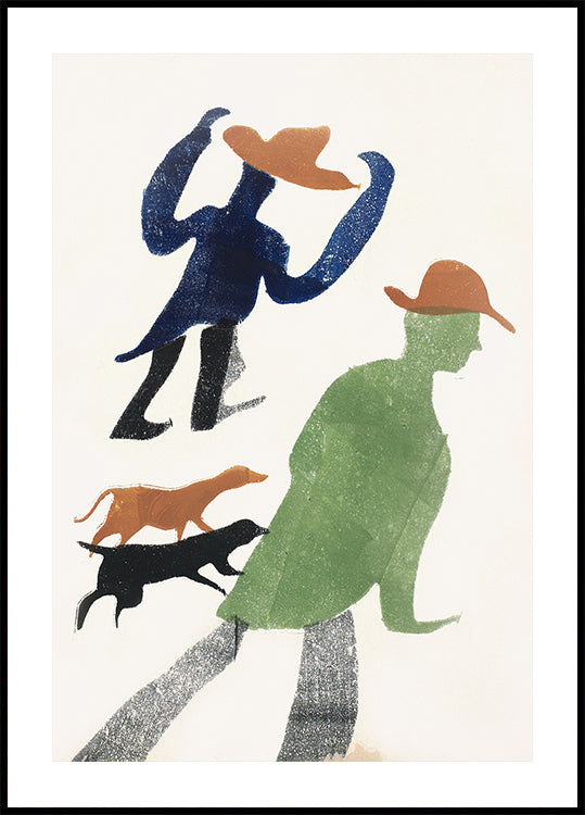 Cowboys - Hot Printing Poster