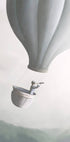 Flying with Hot Air Balloon Plakat - Posterbox.no
