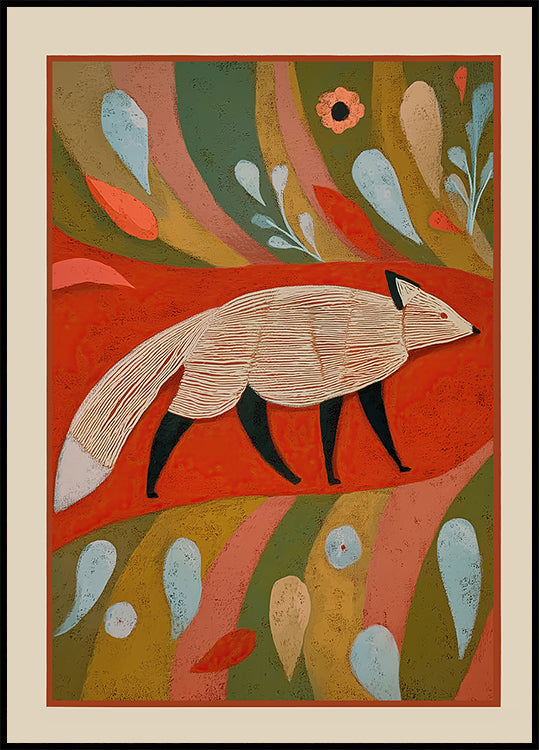 Autumn Fox Poster