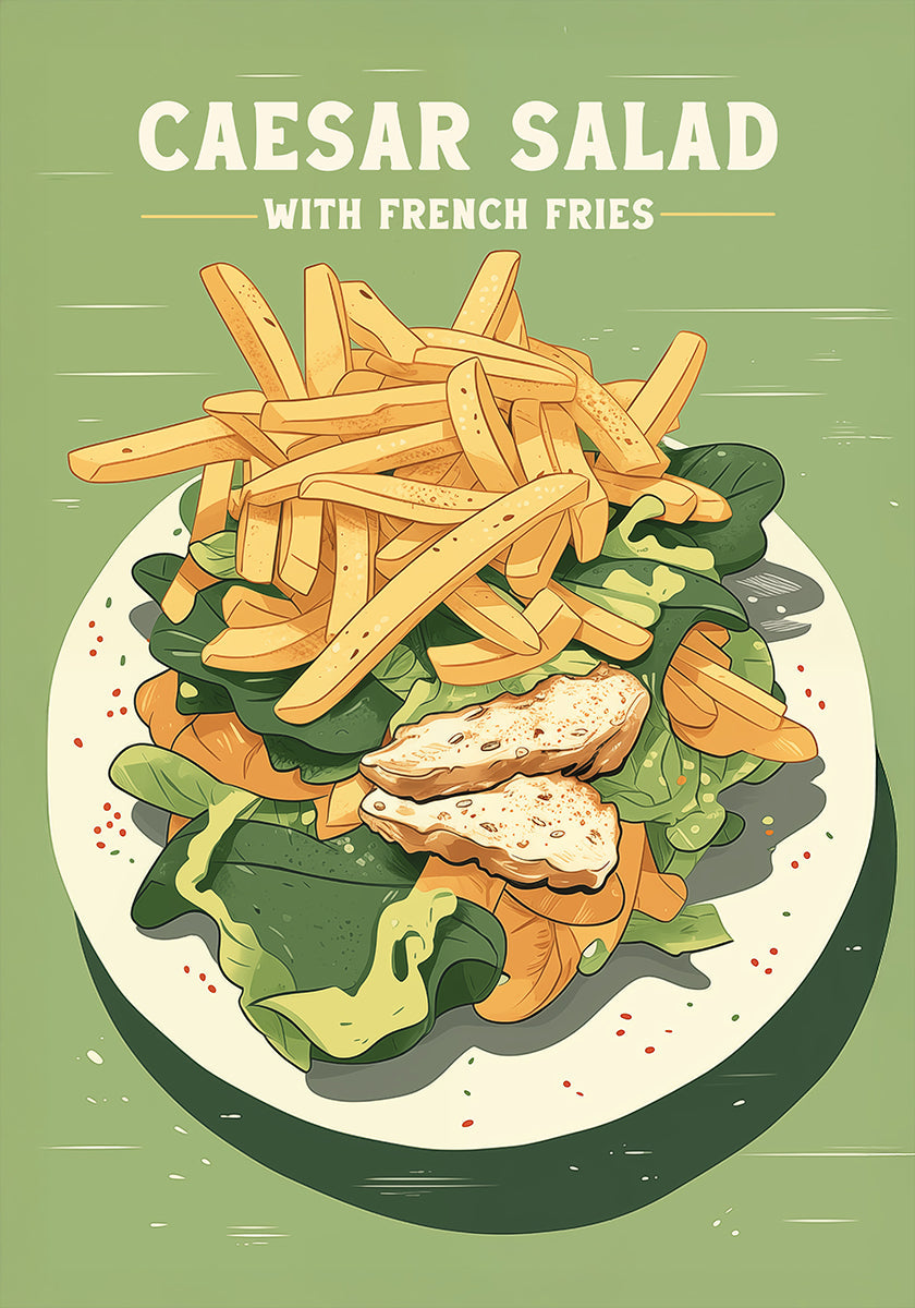 Caesar Salad Poster