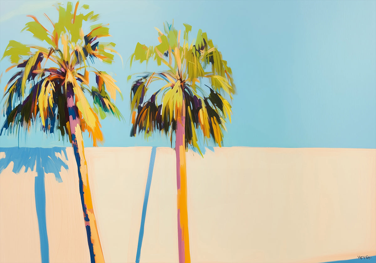 Palm Trees Poster