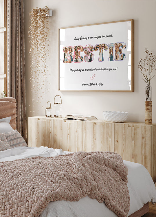 Best Friend Birthday Personal Poster