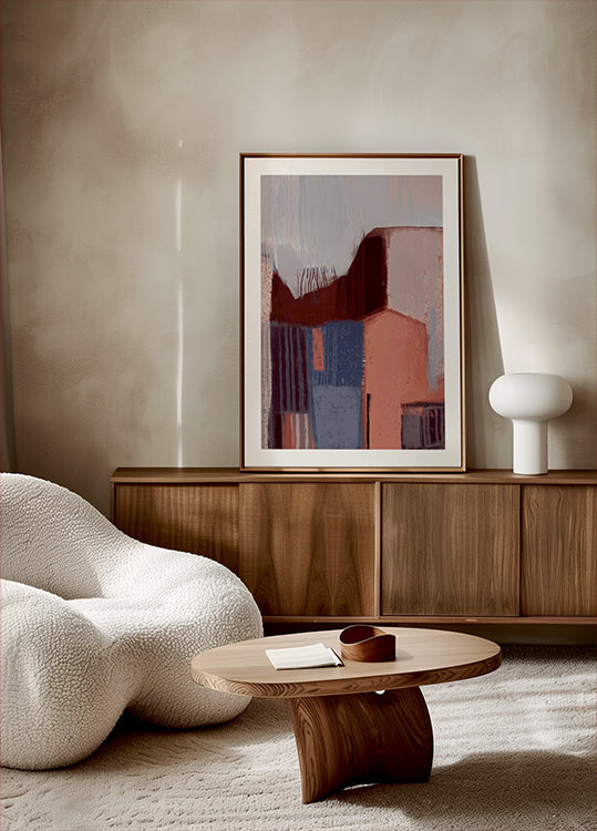 Abstract Urban Forms Poster