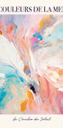 the cover of a book with an abstract painting