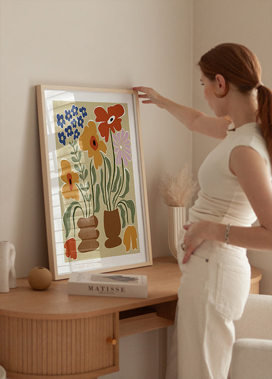 Classic Color Bloom Poster