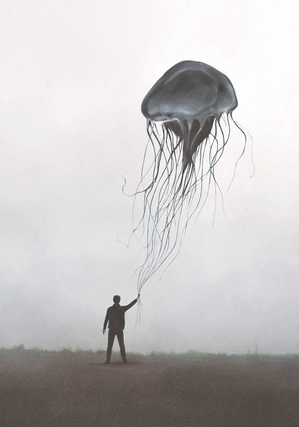 Jellyfish Balloon Plakat - Posterbox.no