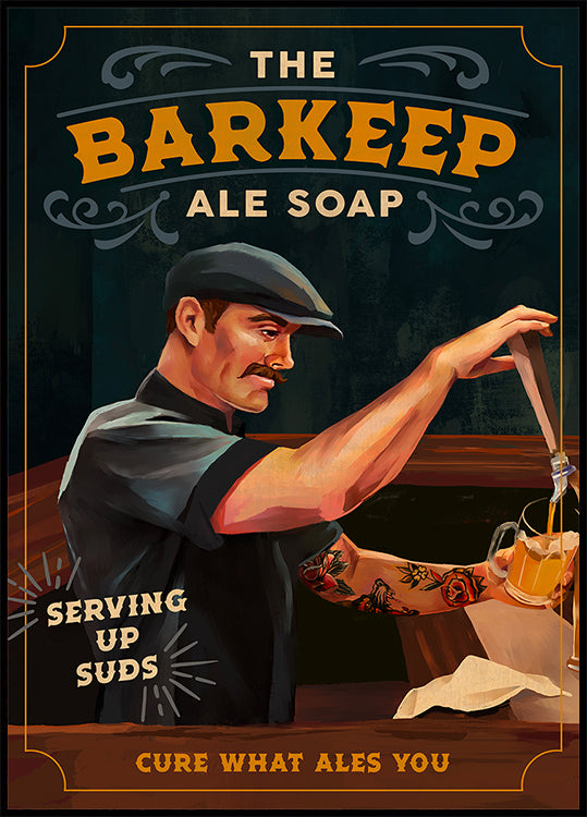 Barkeep Soap Poster Poster