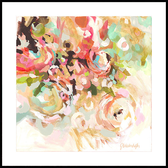 Flower Abstract Poster