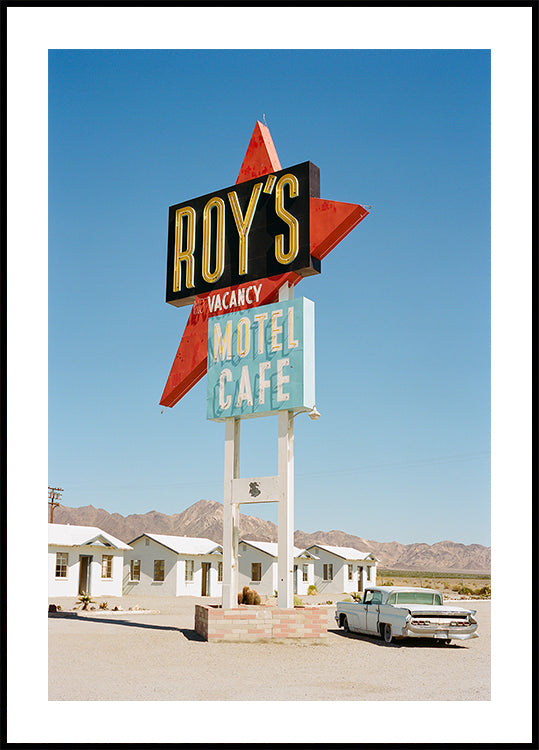 Mojave Desert California IV on Film Poster