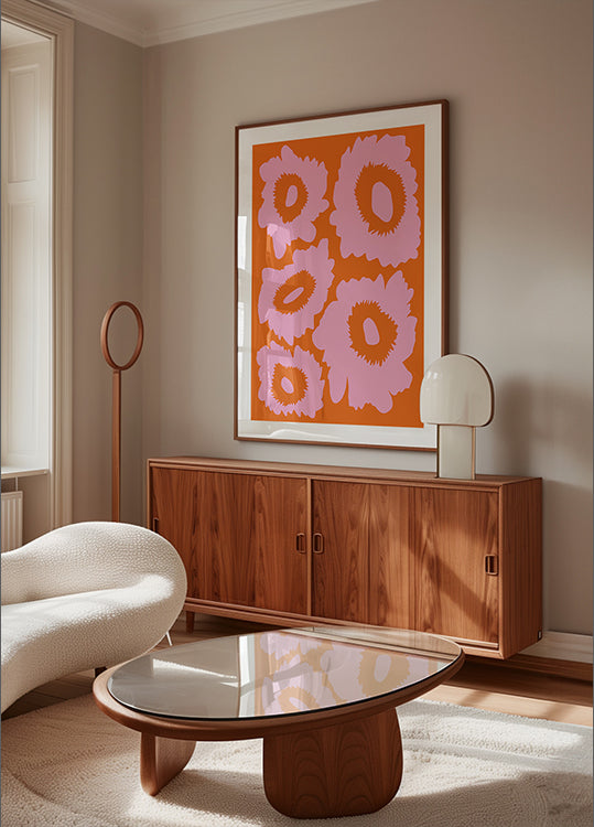 Floral Frenzy Poster