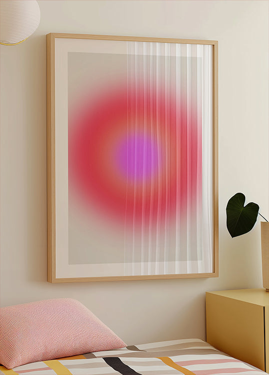 Radiant Glow Sphere Poster