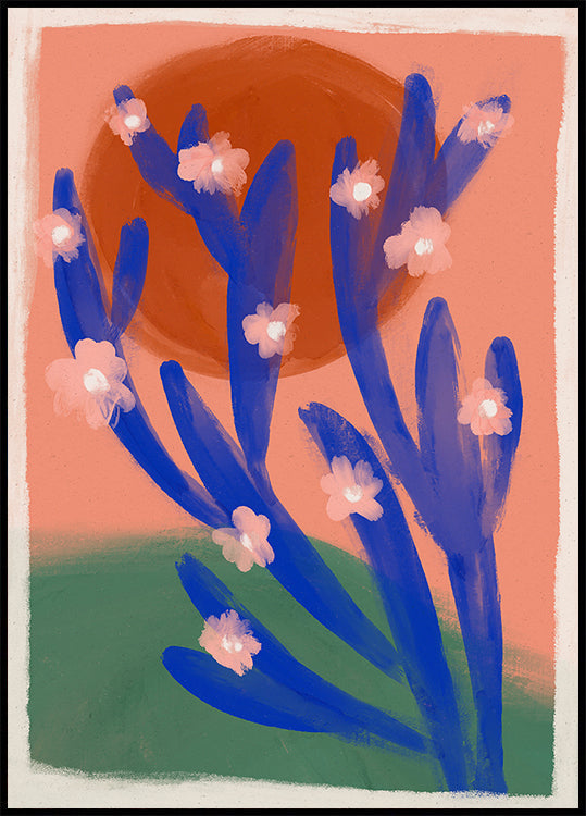 Blooming Dusk Poster