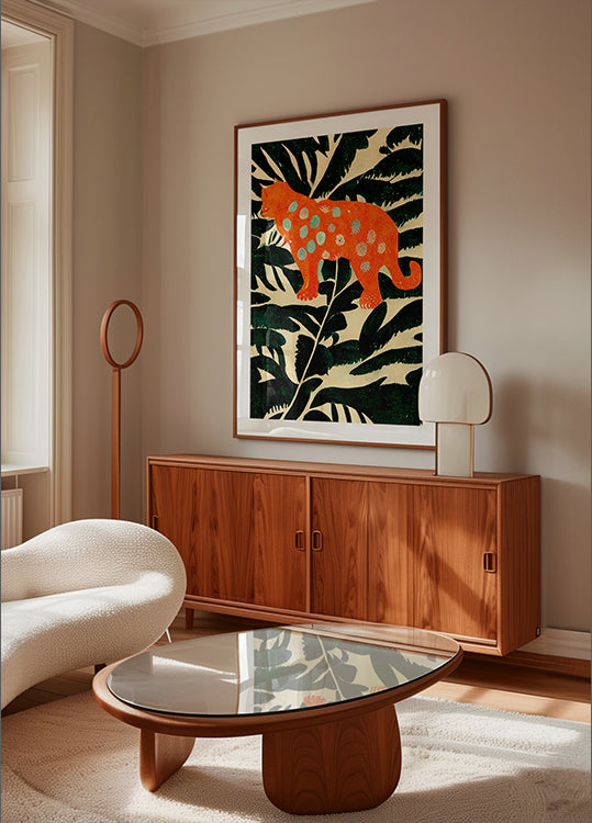 Jungle Mosaic Poster