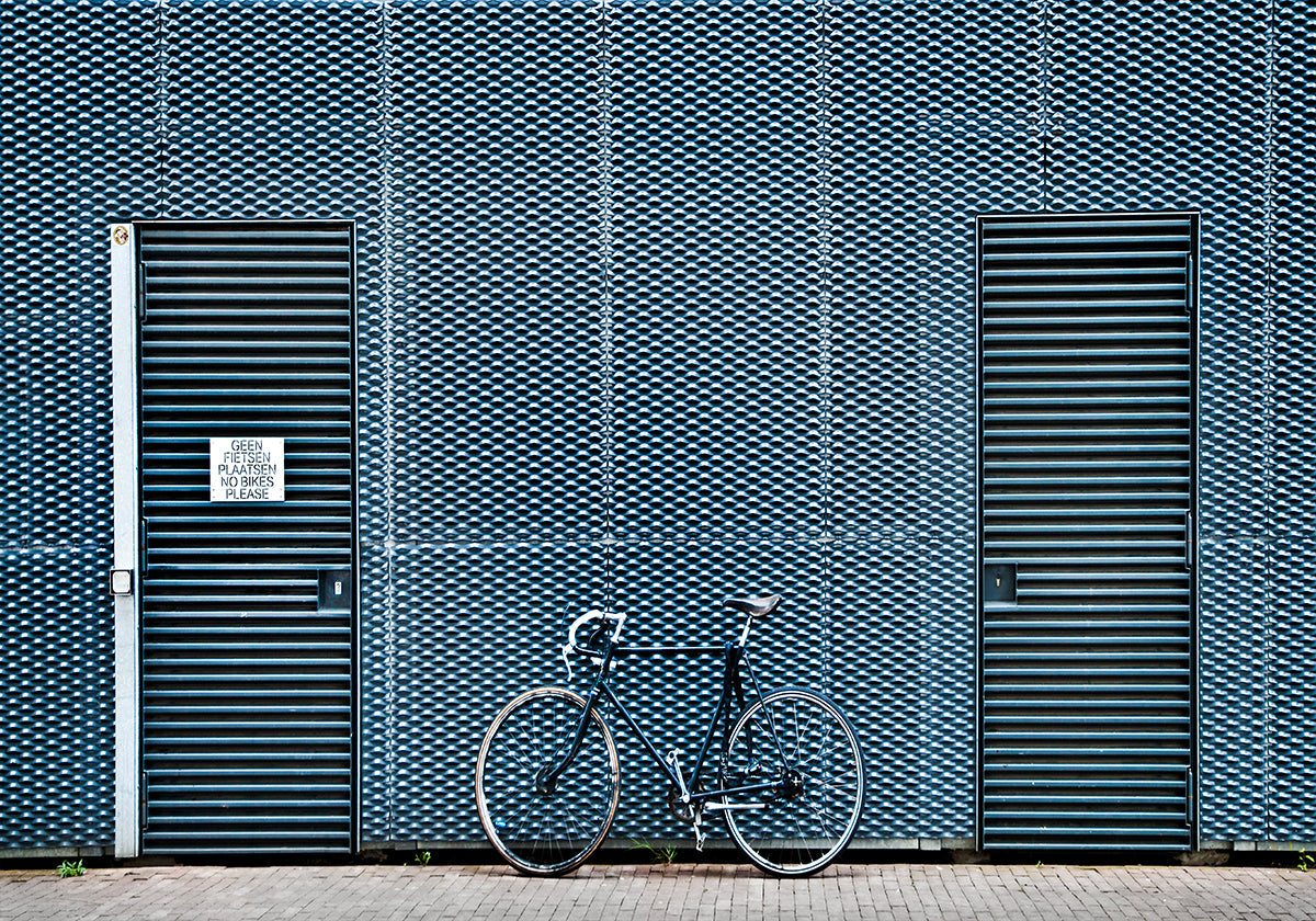 no bikes please