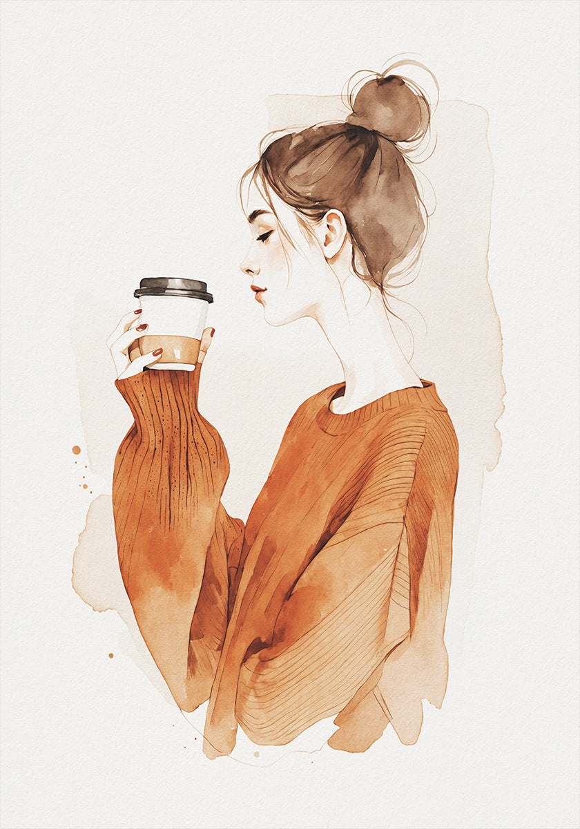 Coffee On the Go Poster