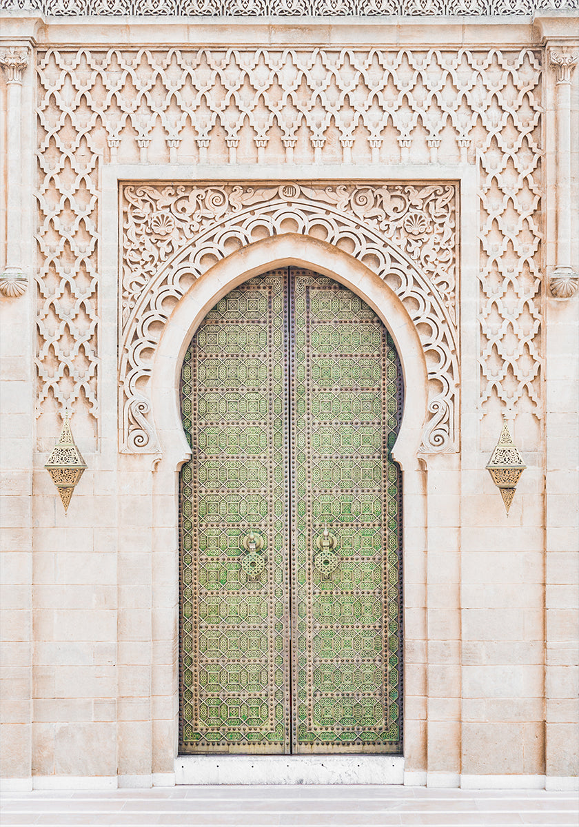 Moroccan Door Poster