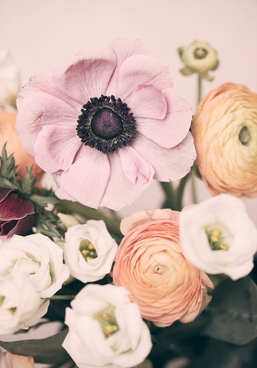 Pastel Bouquet Poster