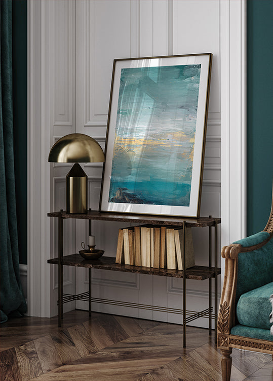 A Serene Seascape Poster