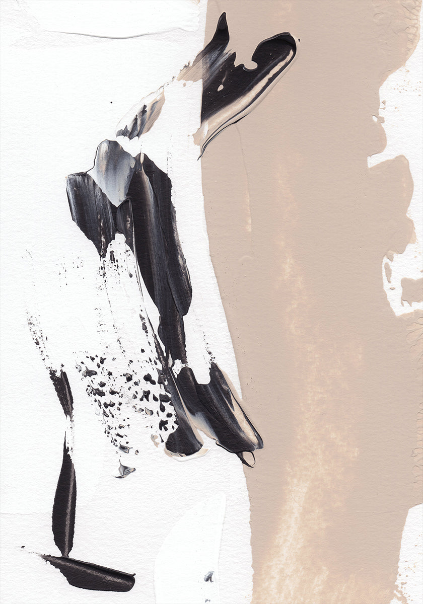 Monochrome Elegance Poster
