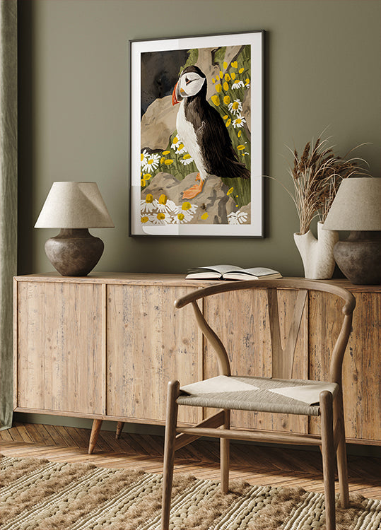 Puffin Poster